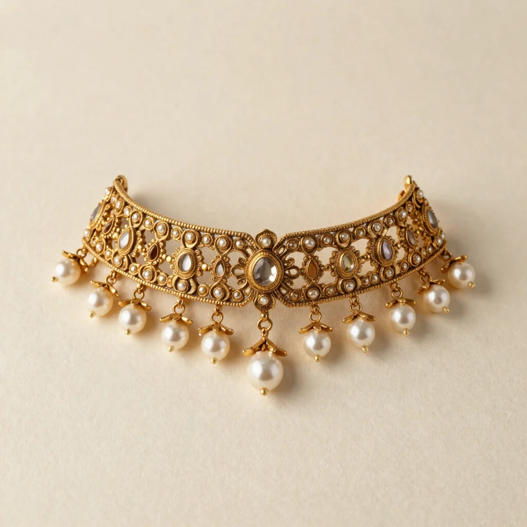 Noor Heirloom Kundan Choker