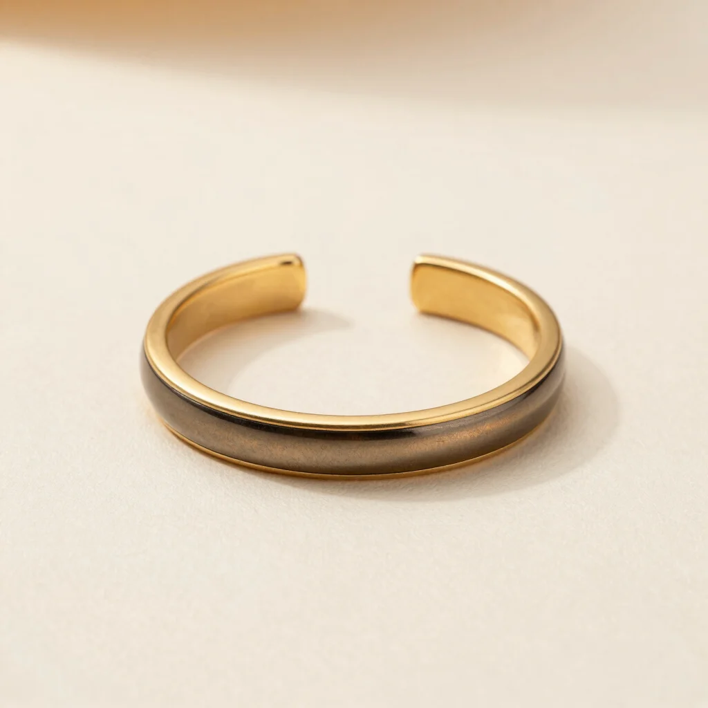 Gul-E-Rana Bronze Accent Cuff
